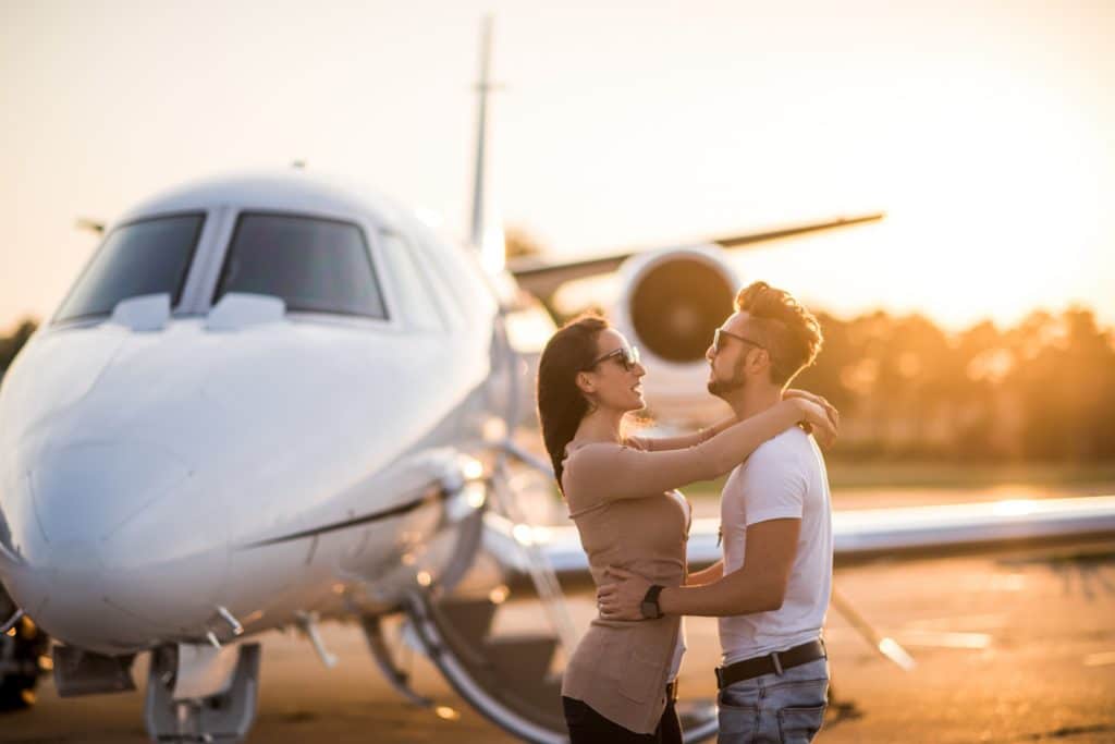 Top 10 Most Romantic Valentine's Day Getaways in the USA Via Private Jet