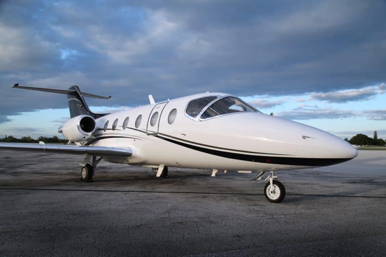 2001 Beechjet 400A RK-320 Right Exterior Profile Close Nose