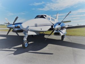 King Air C90GT Front Profile