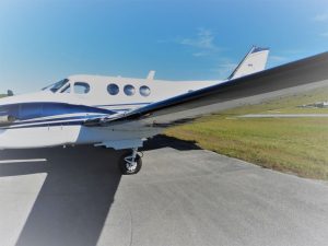 King Air C90GT Side Profile
