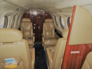 King Air C90GT Interior Cabin Aft