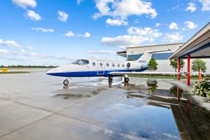Beechjet 400a RK-186 Profile Parked