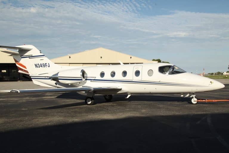 Beechjet 400a RK-329 Right Profile