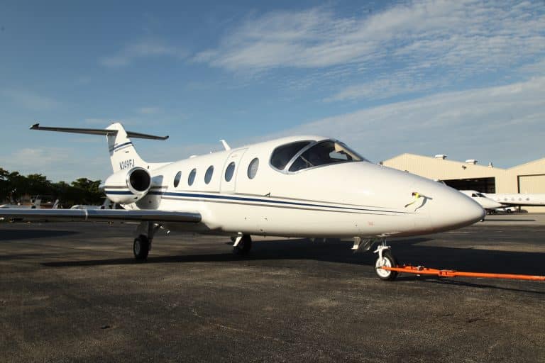 Beechjet 400a RK-329 Right Front Profile