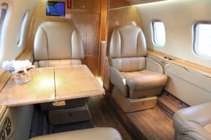 2000 Learjet 60 - 208 Cabin Table