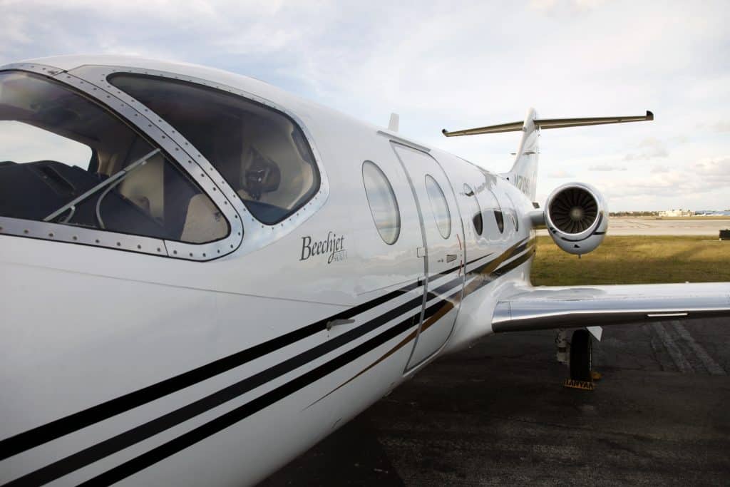 Beechjet 400a RK-336 Front Left Profile