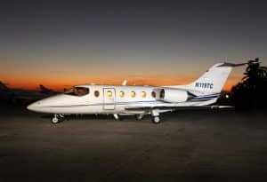 Beechjet 400a RK-297 Night Profile