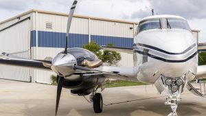 King Air C90 LJ-989 For Sale AftKing Air C90 LJ-989 For Sale Right Engine Closeup