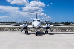 King Air B100 For Sale Exterior Nose