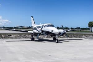 King Air B100 For Sale Exterior Front Right