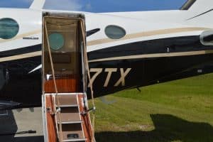King Air B100 For Sale Exterior Entry