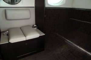 King Air B100 For Sale Interior Lav Seat
