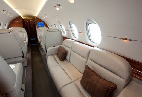 Hawker 800xp 258500 Interior Cabin Couch