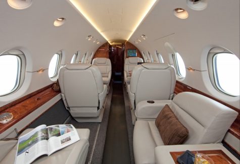 Hawker 800xp 258500 Interior Cabin Aft