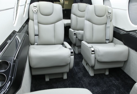 Hawker 400xp 2008 For Sale RK-572 Interior Looking Aft
