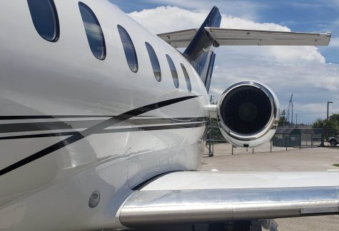 Hawker 800xp sn:258364 Left Engine