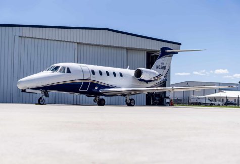650-7035 Citation VII For Sale - Front Right Profile