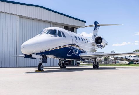 650-7035 Citation VII For Sale - Front Left Door Closed