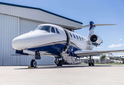 650-7035 Citation VII For Sale - Front Left Door Open