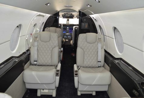 Beechjet 400a RK-135 Internal Cabin Looking Forward