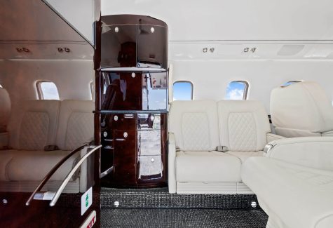 Learjet 60 Interior