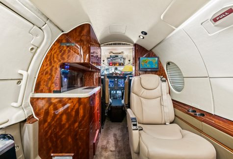 Beechjet 400a RK-238 Interior Galley and Refreshment Area