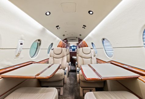 Beechjet 400a RK-238 Interior Cabin with Tables