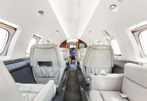 Hawker 800 XP 1998 Cabin Aft to Forward