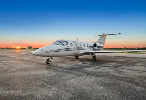 Beechjet 400a RK-238 Left Profile Forward