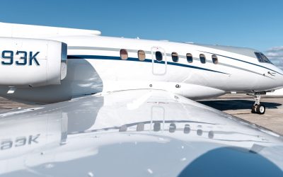 Hawker 1000a For Sale SN:259042 Left Wing