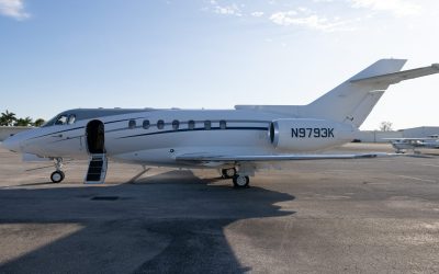 Hawker 1000a For Sale SN:259042 Profile Door Open