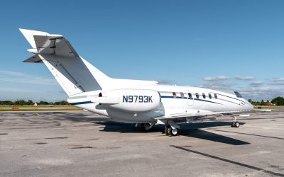 Hawker 1000a For Sale SN:259042 Aft Left Profile