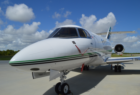 Hawker 800xp 258102 Left Front Profile