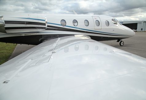 RK-464 Hawker 400xp For Sale Right Wing Profile