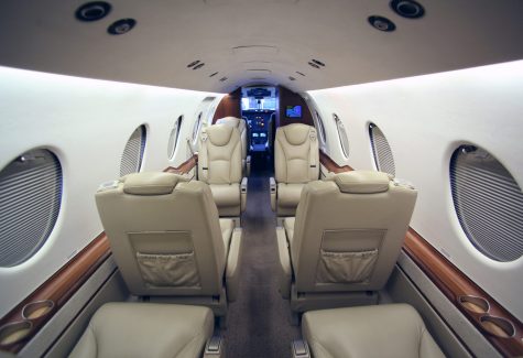 RK-464 Hawker 400xp For Sale Interior Forward Rear Seating