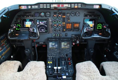 RK-319 Beechjet 400a For Sale Cockpit