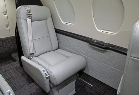 Citation V 560-0208 Cabin Seat Up Close