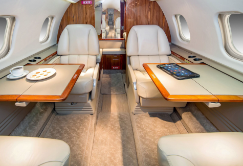 Learjet 60-046 Interior Cabin Aft