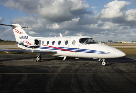 Beechjet 400a RK-172 Side Right Daytime Profile