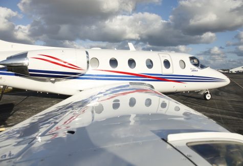 Beechjet 400a RK-172 Side Right Closeup Profile