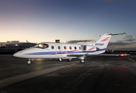 Beechjet 400a RK-172 Left Profile
