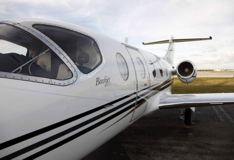 Beechjet 400a RK-336 Front Left Profile