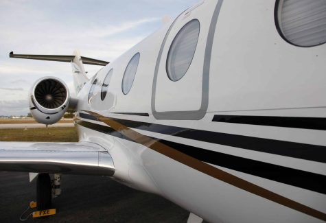 Beechjet 400a RK-336 Right Front Profile