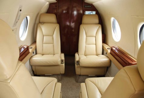 Beechjet 400a RK-61 Interior Cabin Seating Wide Angle