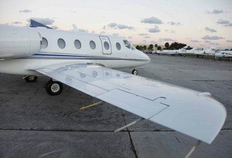 Beechjet 400a RK-297 Right Wing Profile