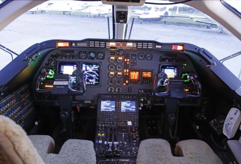 Beechjet 400a RK-297 Cockpit