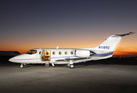 Beechjet 400a RK-297 Night Profile Open