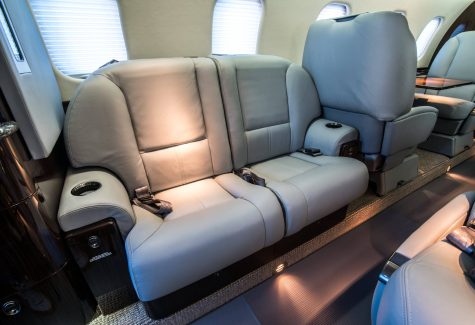 Learjet 60 60-295 Couch