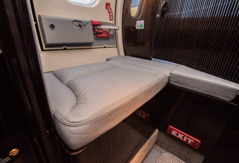 Learjet 60 60-295 Exit