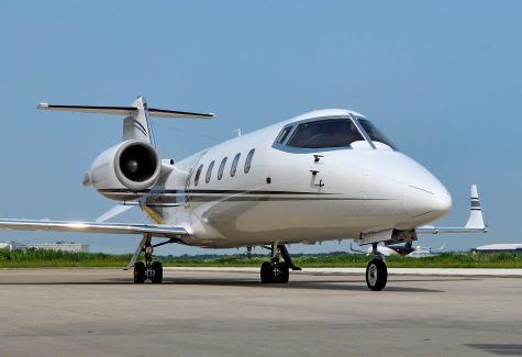 Learjet 60-259 Exterior Forward